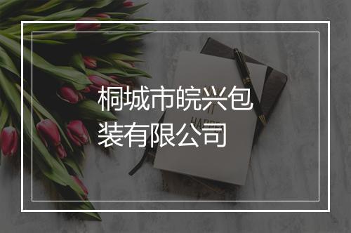 桐城市皖兴包装有限公司
