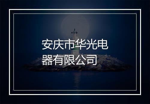 安庆市华光电器有限公司