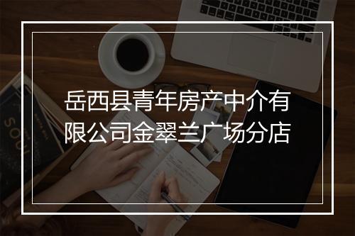 岳西县青年房产中介有限公司金翠兰广场分店