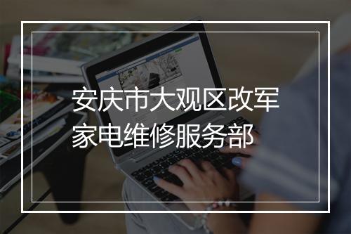 安庆市大观区改军家电维修服务部