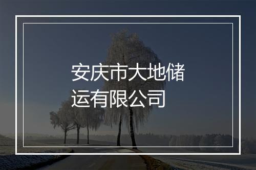 安庆市大地储运有限公司
