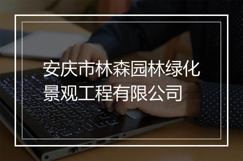安庆市林森园林绿化景观工程有限公司