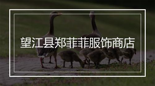 望江县郑菲菲服饰商店