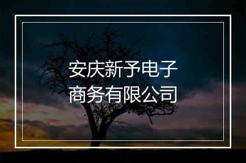 安庆新予电子商务有限公司