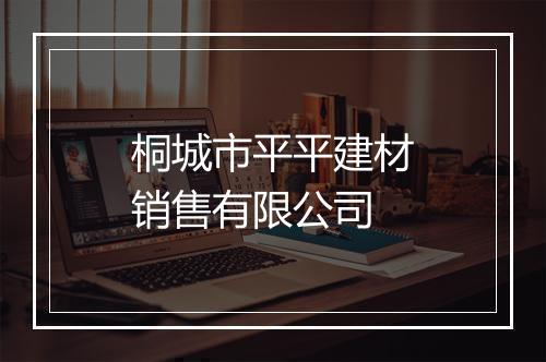 桐城市平平建材销售有限公司