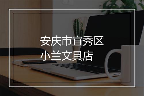 安庆市宜秀区小兰文具店