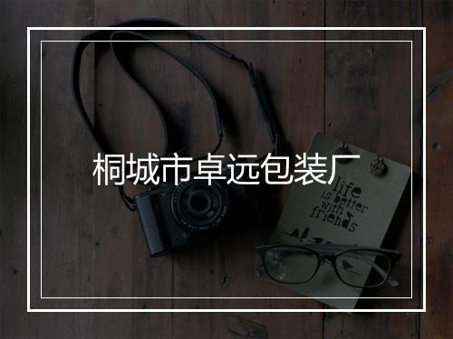 桐城市卓远包装厂