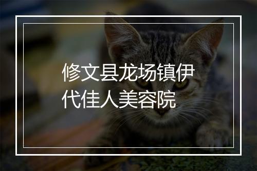修文县龙场镇伊代佳人美容院