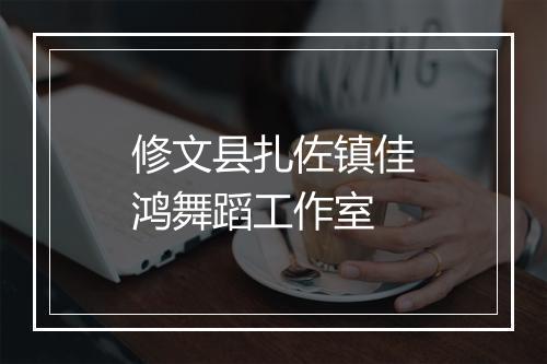 修文县扎佐镇佳鸿舞蹈工作室