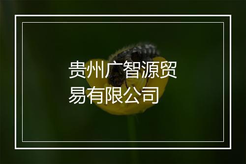 贵州广智源贸易有限公司