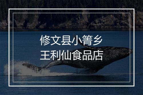 修文县小箐乡王利仙食品店