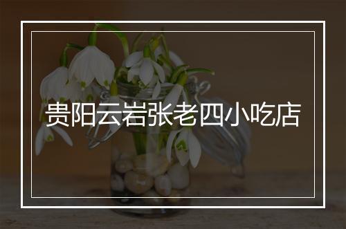 贵阳云岩张老四小吃店