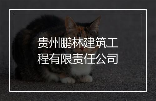 贵州鹏林建筑工程有限责任公司