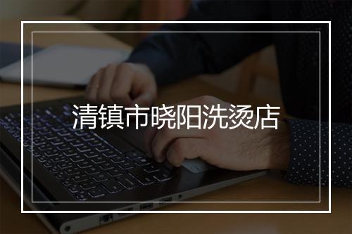 清镇市晓阳洗烫店
