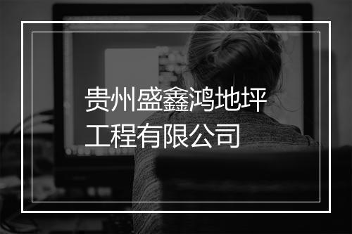 贵州盛鑫鸿地坪工程有限公司
