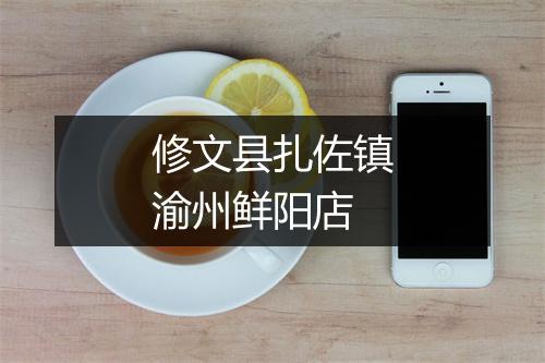 修文县扎佐镇渝州鲜阳店