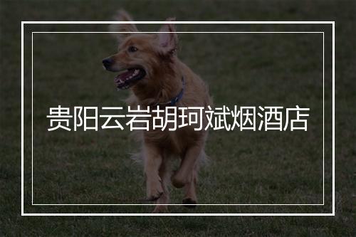 贵阳云岩胡珂斌烟酒店