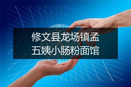 修文县龙场镇孟五姨小肠粉面馆