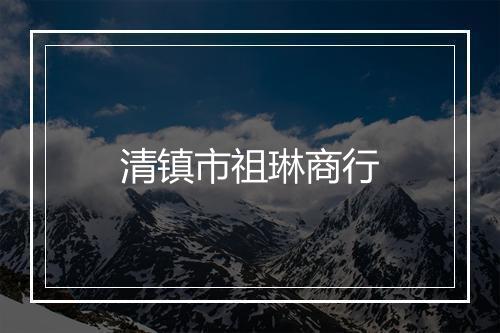 清镇市祖琳商行