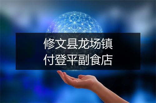 修文县龙场镇付登平副食店
