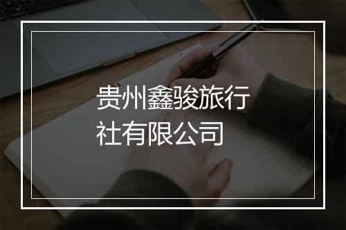 贵州鑫骏旅行社有限公司