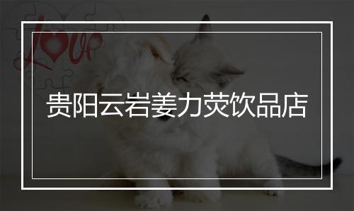 贵阳云岩姜力荧饮品店