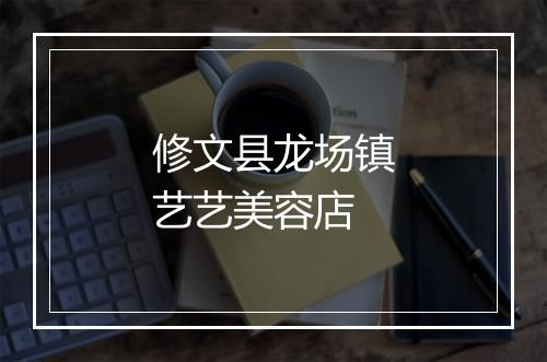 修文县龙场镇艺艺美容店
