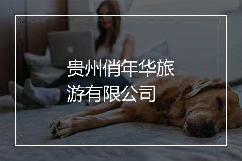 贵州俏年华旅游有限公司