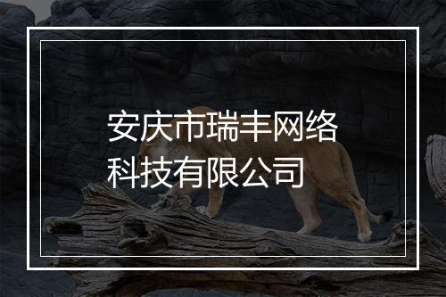 安庆市瑞丰网络科技有限公司