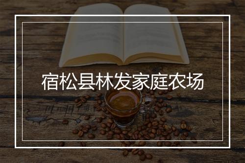 宿松县林发家庭农场
