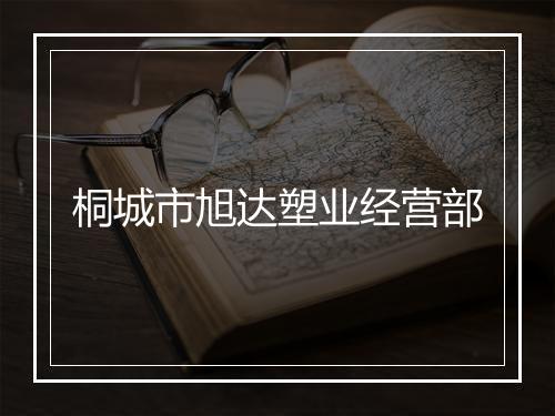 桐城市旭达塑业经营部