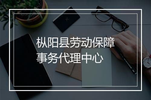 枞阳县劳动保障事务代理中心