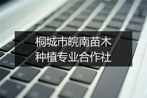 桐城市皖南苗木种植专业合作社