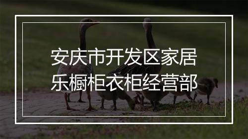 安庆市开发区家居乐橱柜衣柜经营部