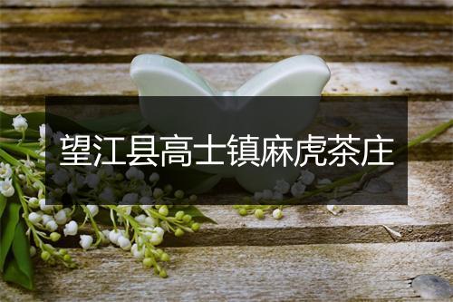 望江县高士镇麻虎茶庄