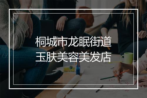 桐城市龙眠街道玉肤美容美发店