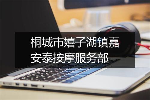 桐城市嬉子湖镇嘉安泰按摩服务部