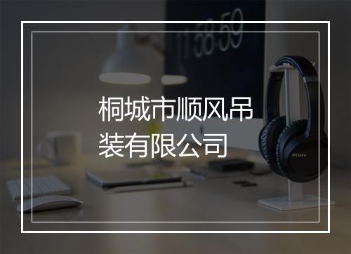 桐城市顺风吊装有限公司