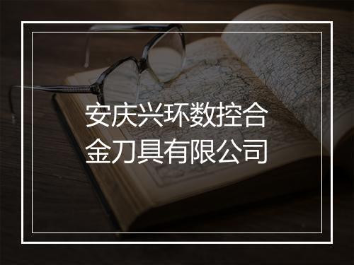 安庆兴环数控合金刀具有限公司