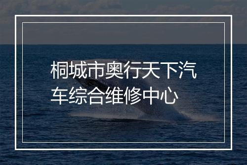 桐城市奥行天下汽车综合维修中心