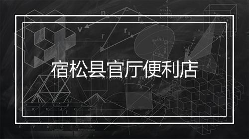 宿松县官厅便利店