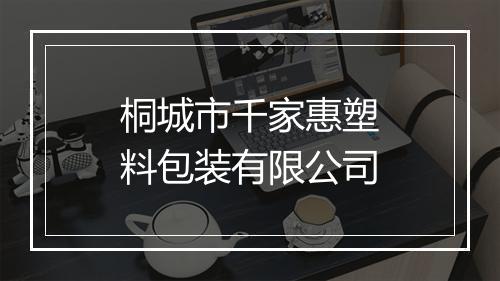 桐城市千家惠塑料包装有限公司