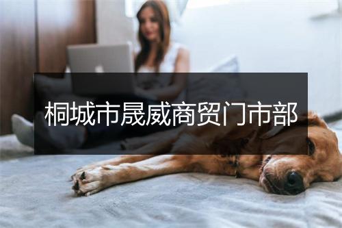 桐城市晟威商贸门市部