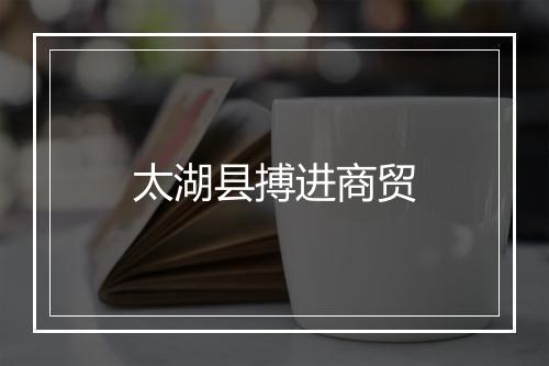 太湖县搏进商贸