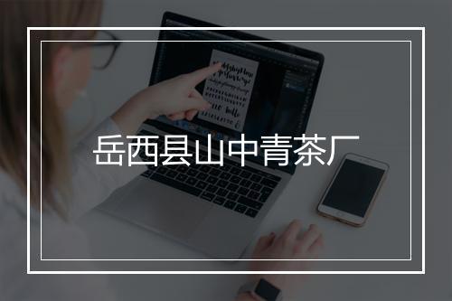 岳西县山中青茶厂