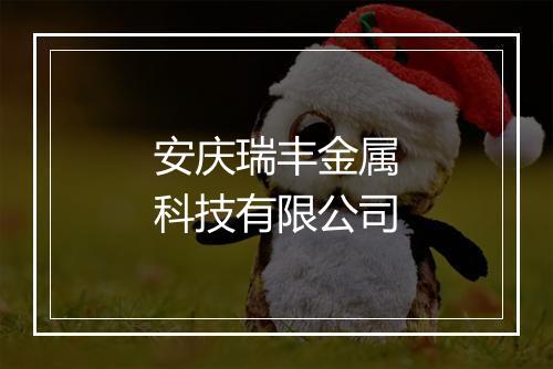 安庆瑞丰金属科技有限公司