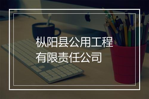 枞阳县公用工程有限责任公司