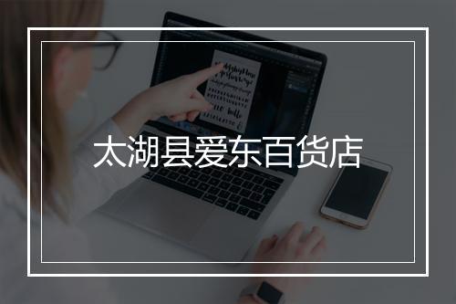 太湖县爱东百货店