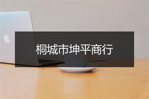 桐城市坤平商行