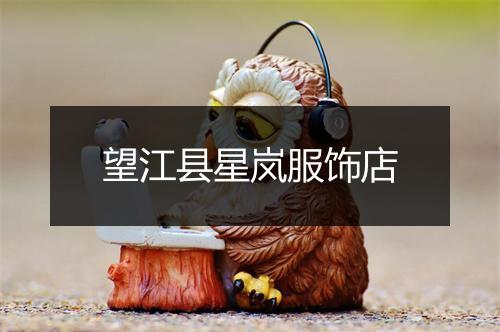 望江县星岚服饰店